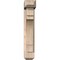 Ekena Millwork Merced Craftsman Smooth Bracket w/ Offset Brace, Douglas Fir, 5 1/2"W x 18"D x 30"H BKT0604X18X30MRC04SDF - alternate 4